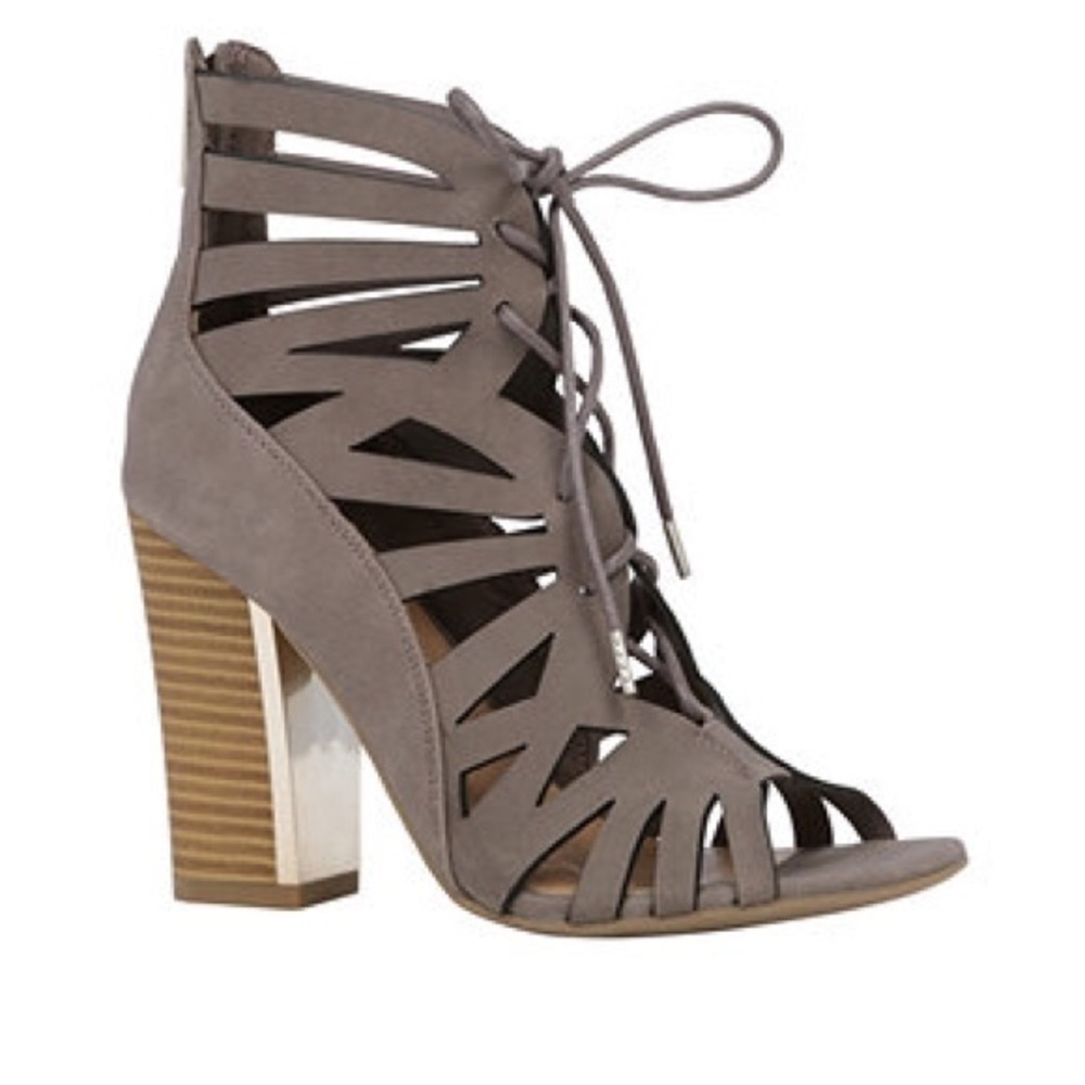 Call it spring Heeled Sandals